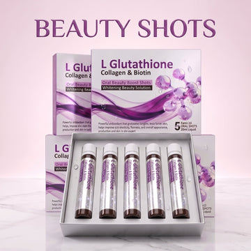 L Glutathione Collagen & Biotin Oral Beauty Shots – 5 x 30ml