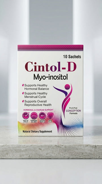 Cintol-D Myo-Inositol Sachets – Hormonal & Reproductive Health Support