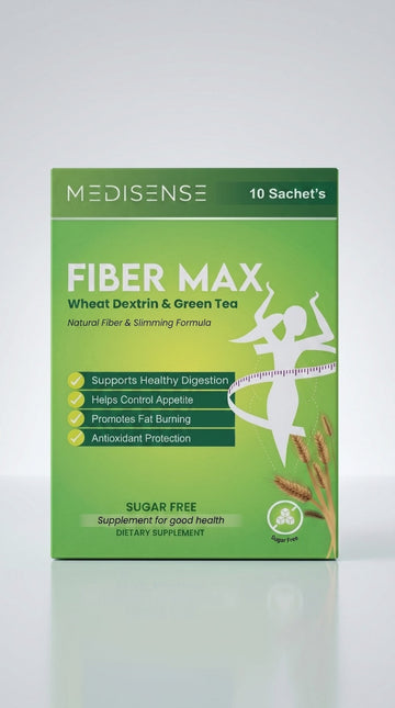 Fiber Max Wheat Dextrin & Green Tea Sachets – Natural Fiber & Slimming Formula